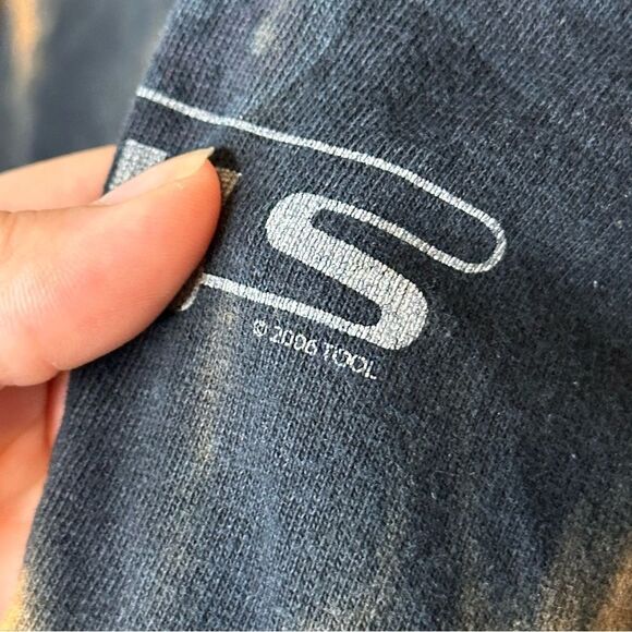 Y2K Anvil 2006 TOOL 10,000 Days Tie Dye Graphic T-Shirt Sz XL Grunge Skater - Picture 5 of 6